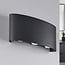 Designer bathroom wall lamp Sena in anthracite
