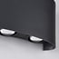 Designer bathroom wall lamp Sena in anthracite