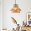 Boho pendant light Ramea in jute rope - natural