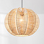 Pagna rattan pendant lamp – hand-woven with a natural design