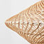 Rattan pendant light Filum with braided shade - natural