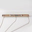 3-light pendant light Nudee - beige metal shades