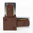 90-degree connector for 1-phase track, brown