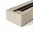 End cap for track system, beige