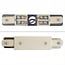 Double-sided connection block for centre feed, 1-phase track, beige