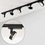 1-phase track system set of 1.5 metres with Colle spotlights, black 3000K