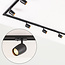 Modern 3-metre single-phase track lighting system with Kimi spotlights - ceiling lights