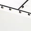 1-phase track system set of 3 metres with Kimi spotlights, black