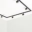 1-phase track system set of 3 metres with Kimi spotlights, black