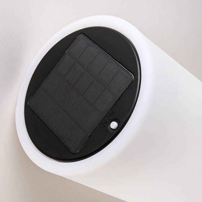 Solar floor lamp Veris with adjustable colours - 100 cm