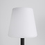 Lucen Solar table lamp with metal base and warm white light