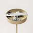 8-light ceiling light Osem - beige with opal white glass