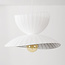 Kaze pendant lamp with double-sided shade - White