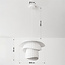 Ume Pendant Light with Double Layer Shade - White
