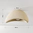 Concrete Aura ceiling lamp 40 cm – sand beige Wabi-Sabi design with black speckled stone effect