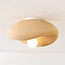 Wabi-Sabi Kawa ceiling lamp with light caramel stone effect – 41 cm