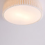 Vexel ceiling light with pleated shade Ø40 cm - broken White