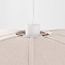 Vea pendant lamp with organic beige-grey linen shade