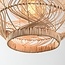 Cosma pendant lamp made of natural rattan