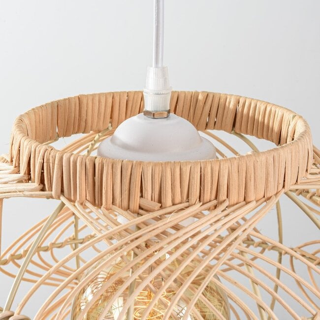 pendant light Cosma - natural rattan