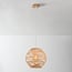 pendant light Cosma - natural rattan