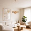 Designer pendant light Solara – bamboo with an open and airy design