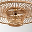 Solara pendant lamp designer lighting – bamboo with an open and airy design