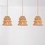 pendant light Sana - natural shades of woven rope