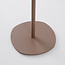 Floor lamp Zinc with rechargeable reading light, touch dimmer and integrated LED – taupe