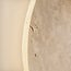 1-light wall lamp Artoa - travertine (natural stone) with glass globe