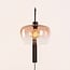 Wall lamp Dasha - swivel arm with brown ombre glass