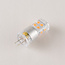 Dimmable G4 LED bulb, clear, 2700K, 2W