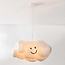 Kumo cloud shaped pendant light medium - white