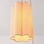 3-light pendant light Orva - beige linen
