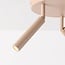 ceiling light Dora - beige with three adjustable spotlights