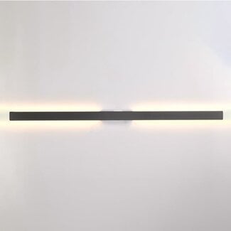 Modern bathroom lamp Tyge in black