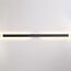 Modern bathroom lamp Tyge in black