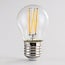 2.5W & 4.5W filament bulb, 2200-4000K, clear glass Ø45 mm, dim-to-warm