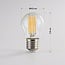 E27 A45 LED filament bulb 3-step dimmable clear 4.5W