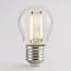 G45 dimmable clear glass filament bulb 2700K 2.5W & 4.5W