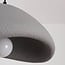 Wabi Sabi pendant light Cemento grey stone effect - 38 x 30 cm