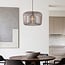 Pendant lamp Viro in light grey metal Ø38 cm