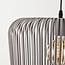 Pendant lamp Viro in light grey metal Ø38 cm
