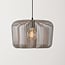 Pendant lamp Viro in light grey metal Ø38 cm