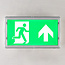 3 watt surface-mounted emergency lighting with 4 pictograms