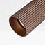 Ceiling lamp Blaze in ribbed brown with adjustable spotlight
