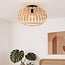 ceiling light Karo - open bamboo shade