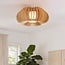 ceiling light Roia - wooden slats with diffuser