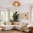 ceiling light Roia - wooden slats with diffuser