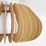 ceiling light Roia - wooden slats with diffuser